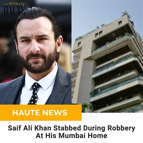 Breaking News: Saif Ali Khan's House Reportedly Targeted in Robbery - Details Emerge