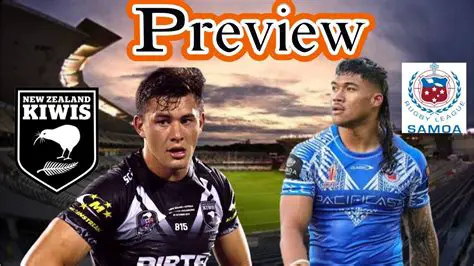 Samoa vs. Kiwis: A Rugby League Showdown for the Ages