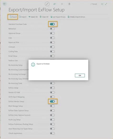 Save and Export Server Setups