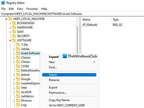 Scanning and cleaning invalid Windows registry entries