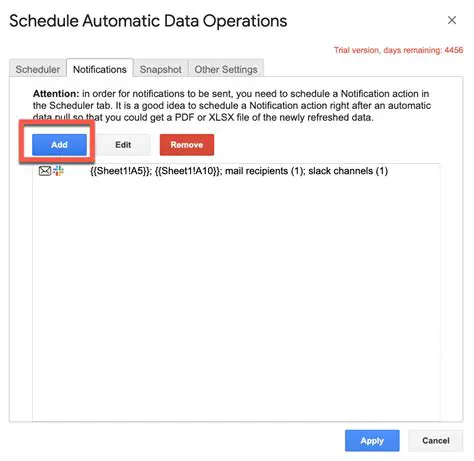 Scheduling Automatic Data Downloads