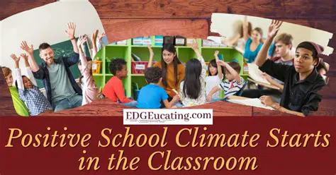 Schools should focus on creating a positive school climate