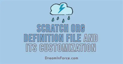 Scratch Org Definition File