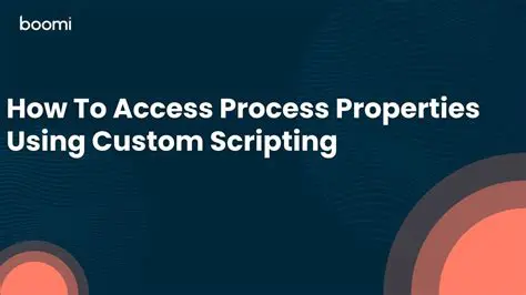 Scripting and Custom Properties