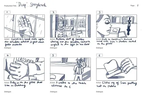 Scriptwriting and Storyboarding