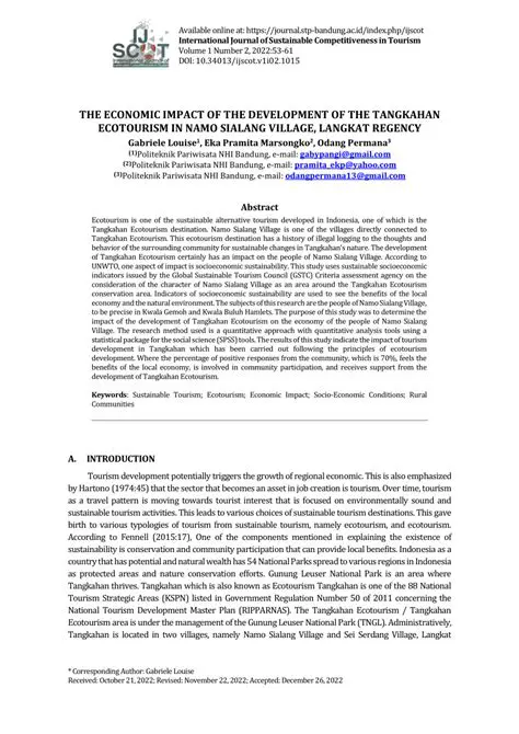 Sectoral Development in Langkat Regency