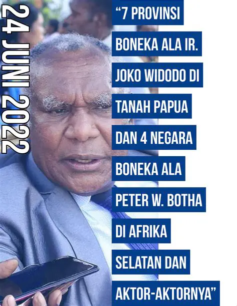 Sejarah Bubar Kan Boneka Papua