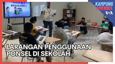 Sejarah Larangan Ponsel di Sekolah