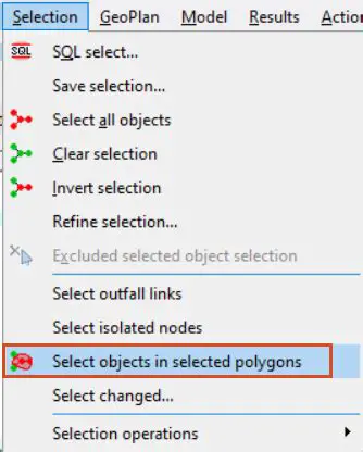 Select objects and columns