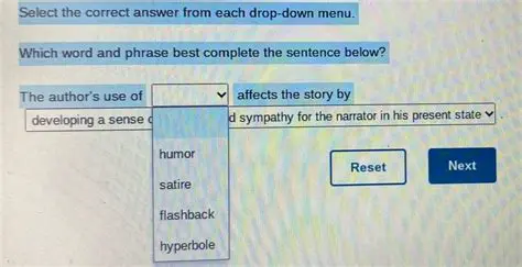 Selecting the Correct Answer