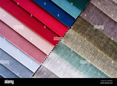 Selection of fabric colors