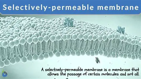 Selectively permeable membrane