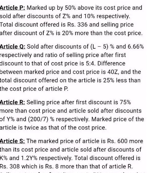 Selling Price after First Discount