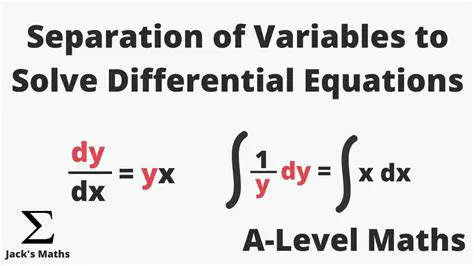 Separation of Variables Method