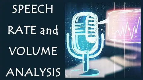 Set Volume and Speech Rate