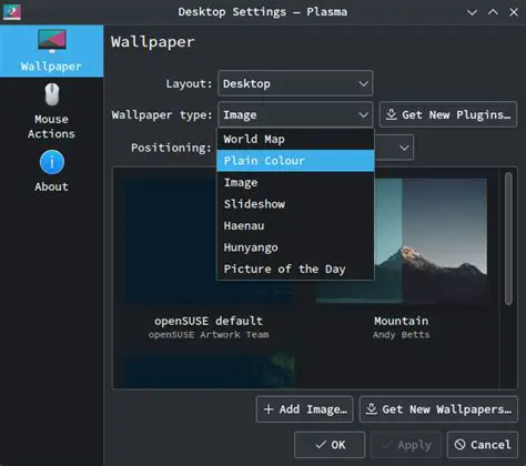Setting the Wallpaper Colour Programmatically
