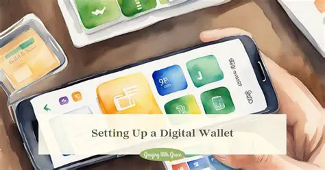 Setting up a digital wallet