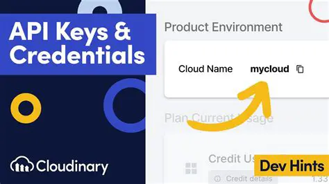 Setting Up Cloudinary Credentials