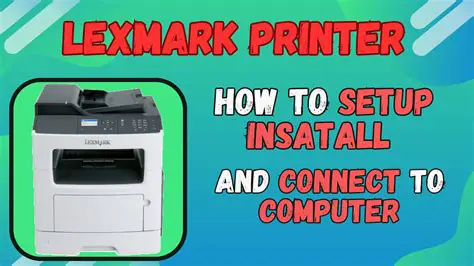 Setting Up the Lexmark X6100 Series Printer