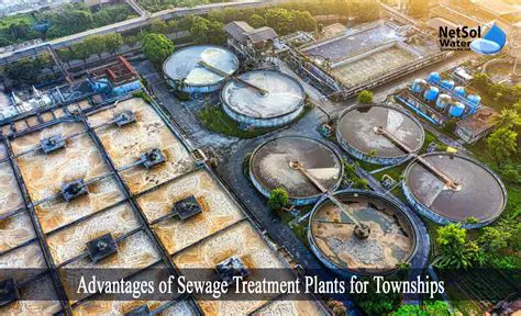 Sewage and wastewater treatment plants