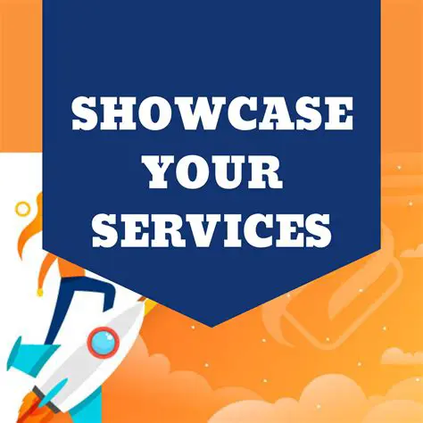 Showcase your product or service