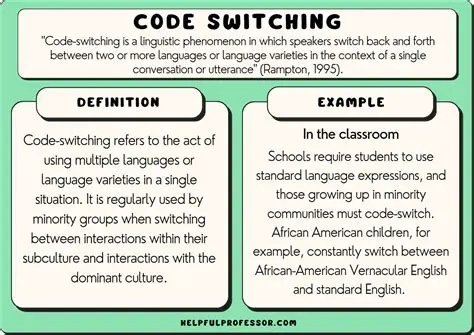 Simplified Language Switching