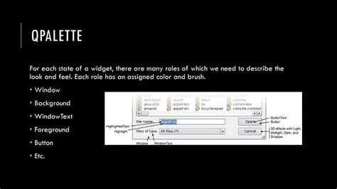 Simplifying Your Interface with QPalette