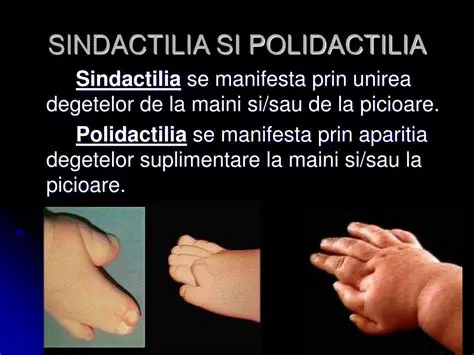 Sindactilia face parte din categoria maladiilor cromozomale heterozomale