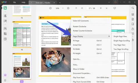 Single Page View and Scrolling