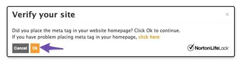 Site ownership verification