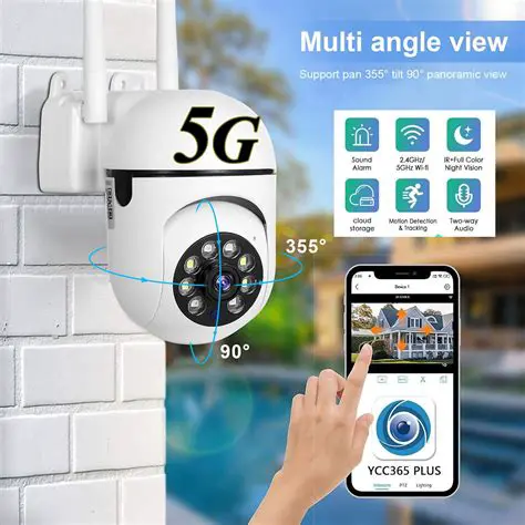Smart home security cameras