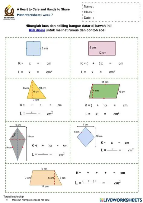 Soal Matematika Mengenai Luas Kebun