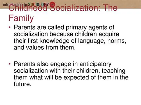 Socialization through Material Culture