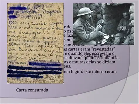 Soldados Durante a Primeira Guerra Mundial