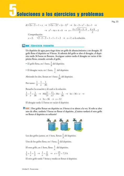 Soluciones a los ejercicios y problemas