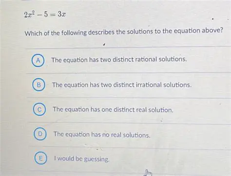 Solutions to the Given Equation