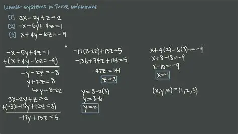 Solving a Single Linear Equation