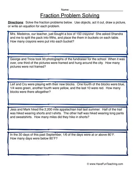 Solving a Story Problem with Multiplication and Fractions