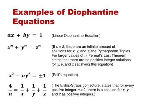 Solving Diophantine Equations