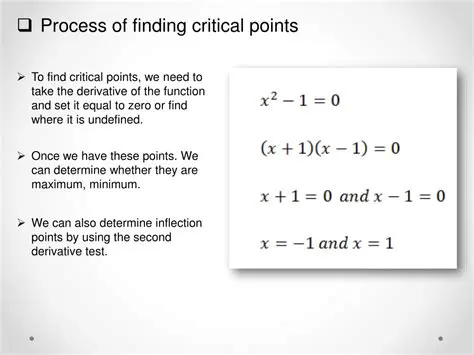 Solving for Critical Points