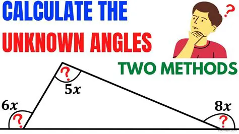 Solving for the Unknown Angle
