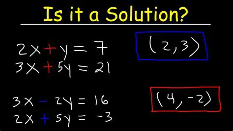 Solving the Pair of Equations