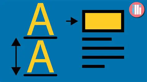 Spacing between text lines