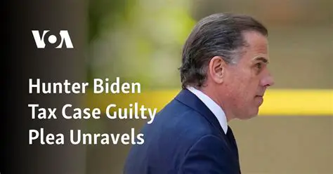 Special Counsel Objects to Dismissing Hunter Biden Tax Case Post-Pardon: Legal Battles Intensify