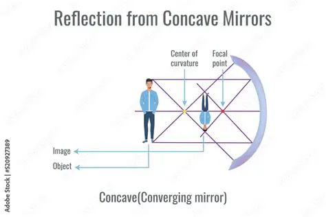 Special Rays in a Concave Mirror