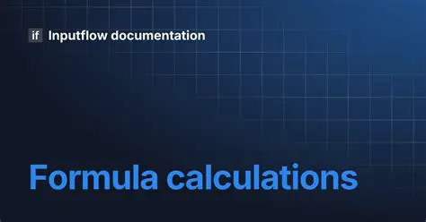 Standard Calculation Features