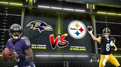 Steelers vs Ravens: A Deep Dive into the Fierce AFC North Rivalry