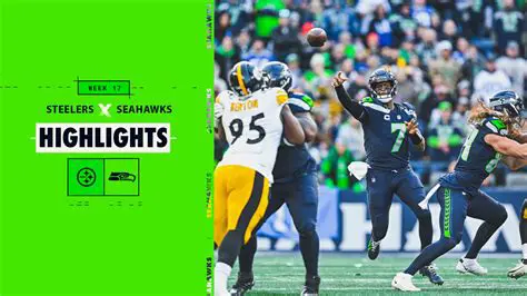 Steelers vs Seahawks: A Deep Dive into Their Historic Rivalry and Key Matchups
