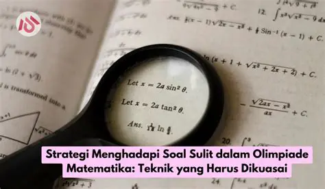 Strategi Menghadapi Soal Matematika
