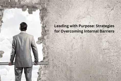 Strategies for Overcoming Internal Obstacles